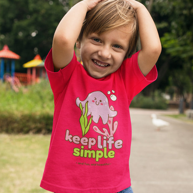 Kids Tee - 100% Cotton Simple Life