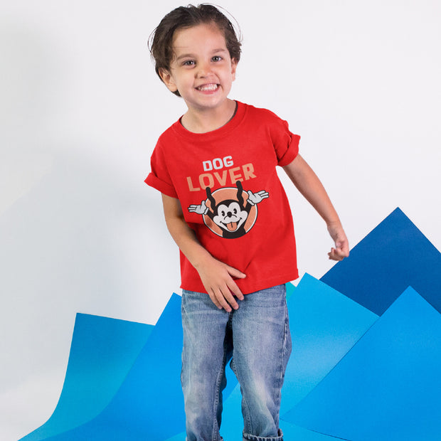 Kids Tee - 100% Cotton Dog Lover