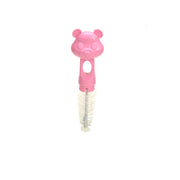 Bottle and Nipple Cleaning Brush - Teddy Pink