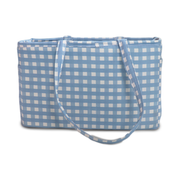 Blue Checks Storage Bag