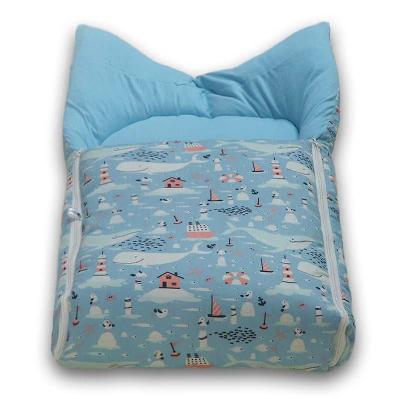 Happy Dolphins Baby Sleeping Bag N Carrier