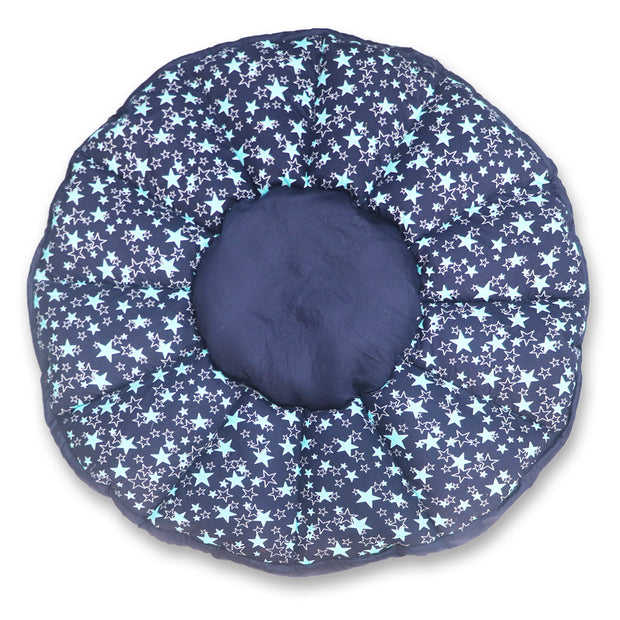 Navy Star Baby Play Mat Cum Storage Bag