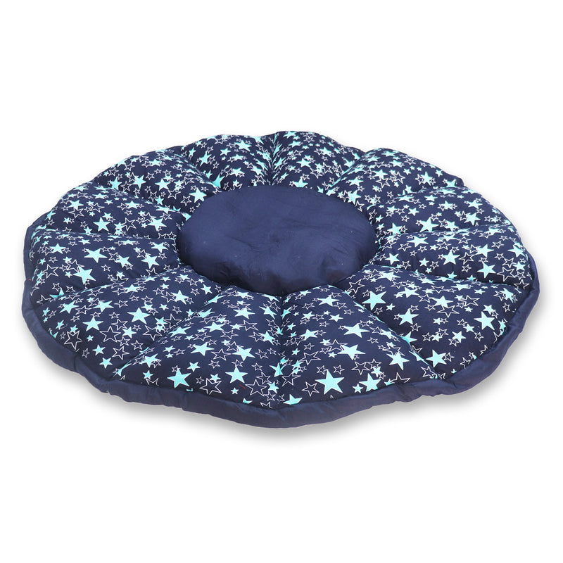 Navy Star Baby Play Mat Cum Storage Bag
