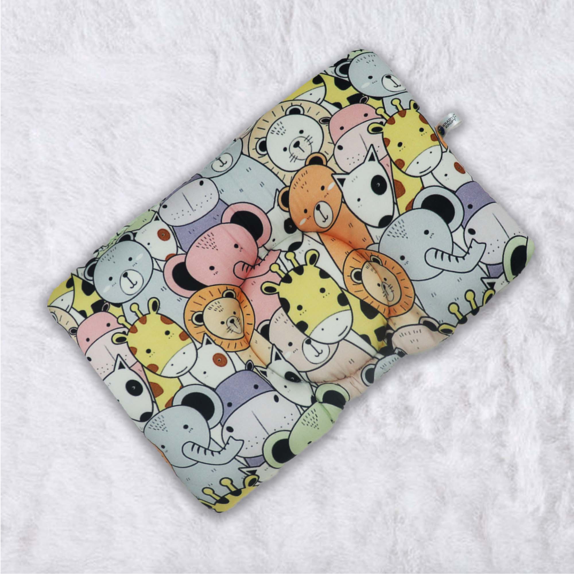 Happy Zoo New Born Pillow | Baby Pillow | Head Shaping Pillow