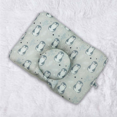 Penguin New Born Pillow | Baby Pillow | Head Shaping Pillow