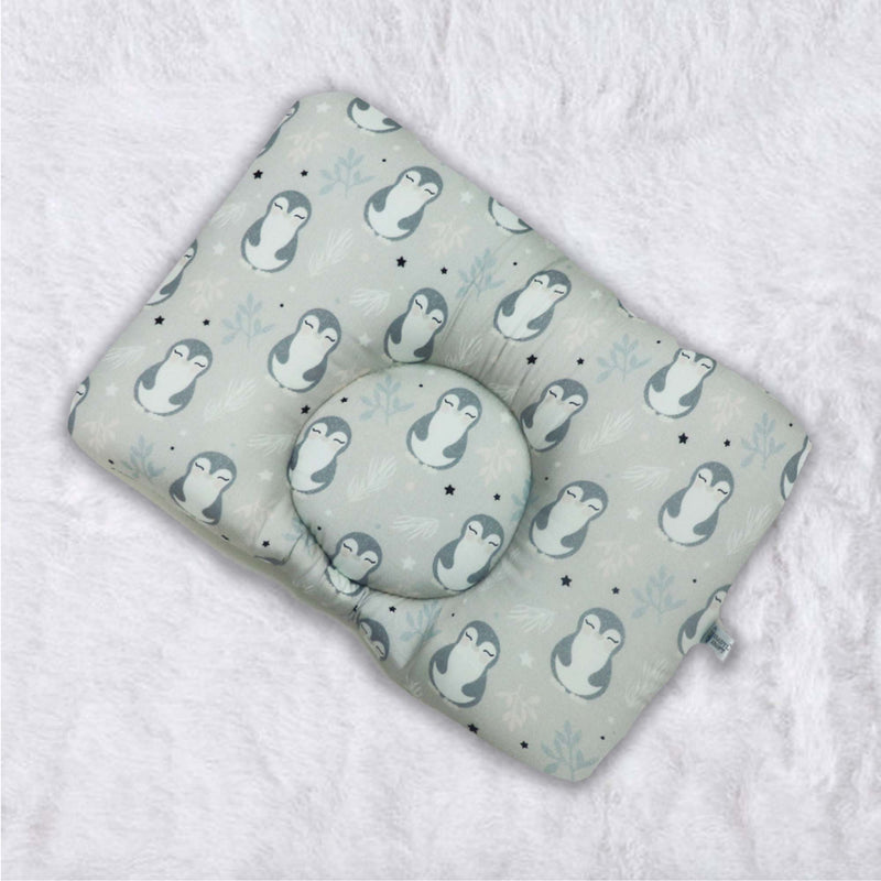 Penguin New Born Pillow | Baby Pillow | Head Shaping Pillow