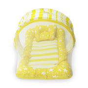 Yellow Magix -  Kradyl Kroft Bassinet Style Mosquito Net Bedding for Infants