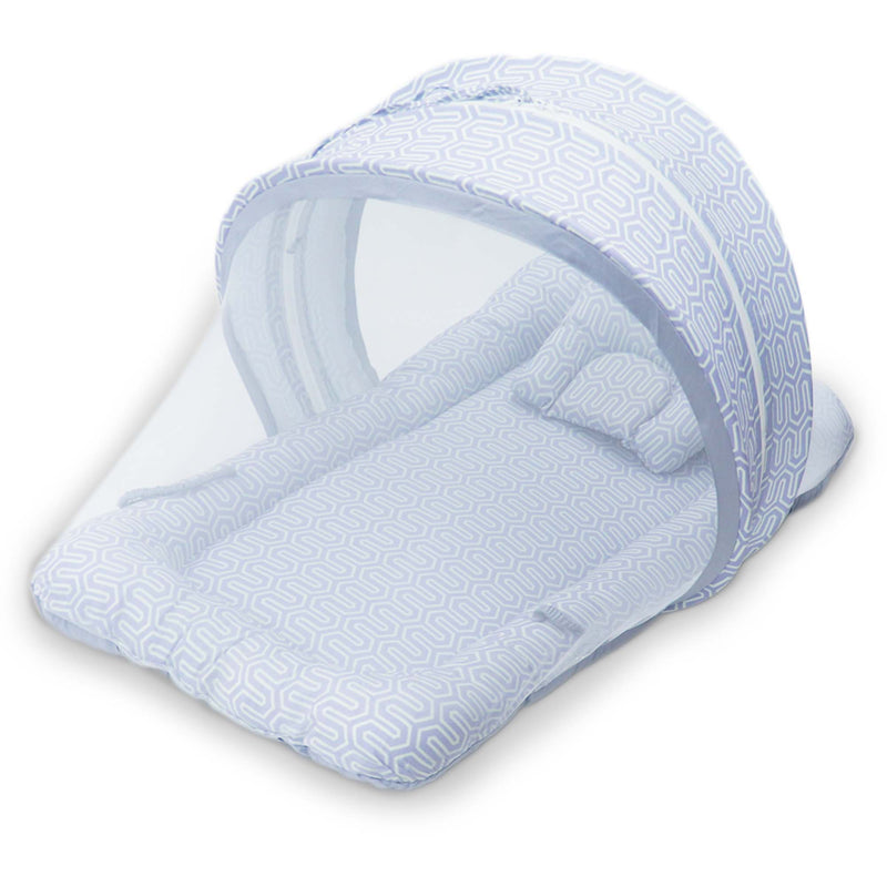 Light Lilac -  Kradyl Kroft Bassinet Style Mosquito Net Bedding for Infants