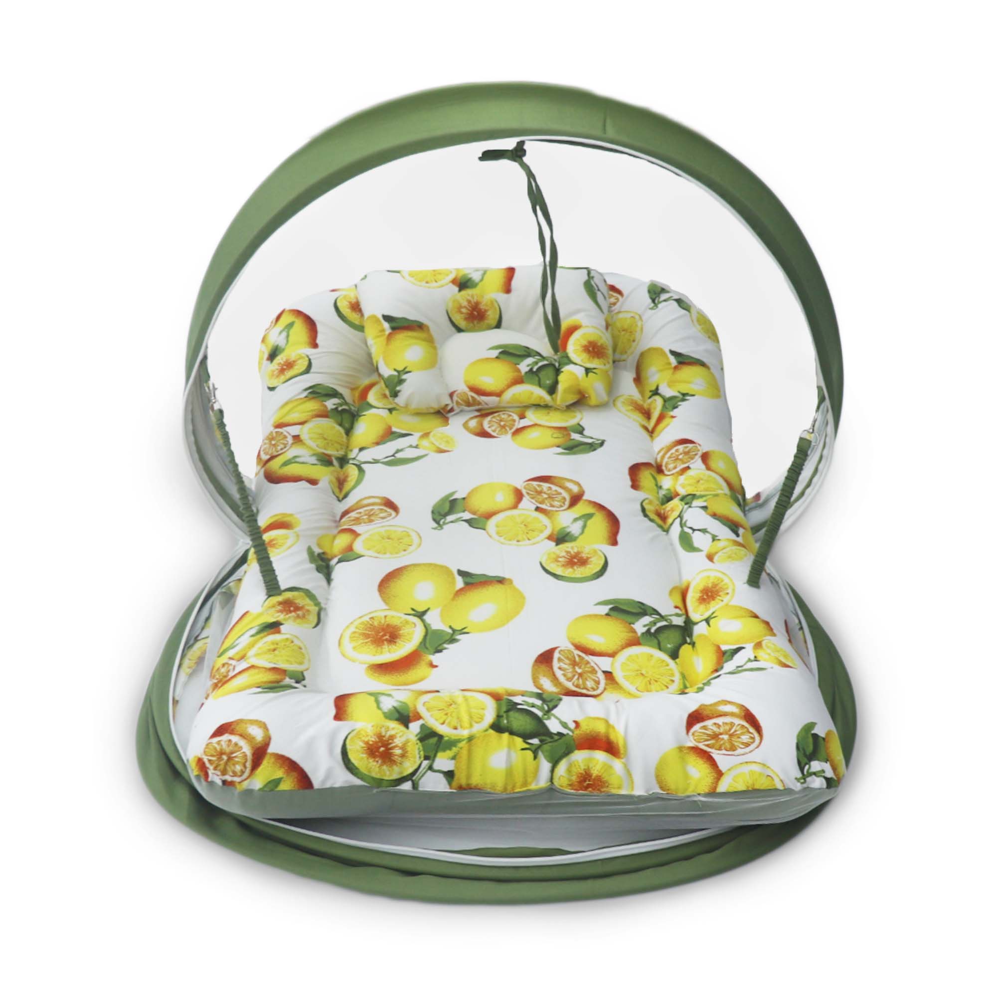 Citrus -  Kradyl Kroft Bassinet Style Mosquito Net Bedding for Infants