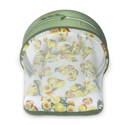 Citrus -  Kradyl Kroft Bassinet Style Mosquito Net Bedding for Infants