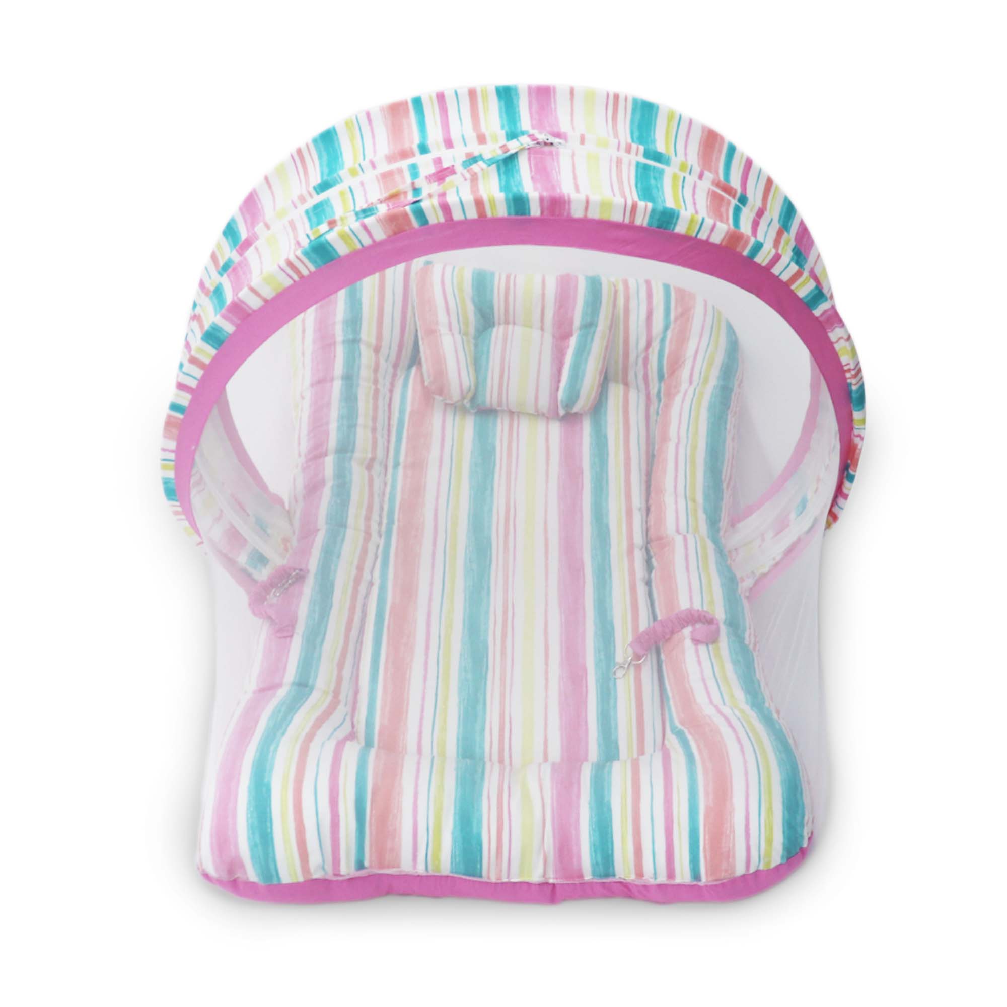 Brush Stroke -  Kradyl Kroft Bassinet Style Mosquito Net Bedding for Infants