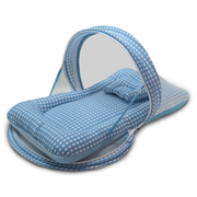 Gingham -  Kradyl Kroft Bassinet Style Mosquito Net Bedding for Infants
