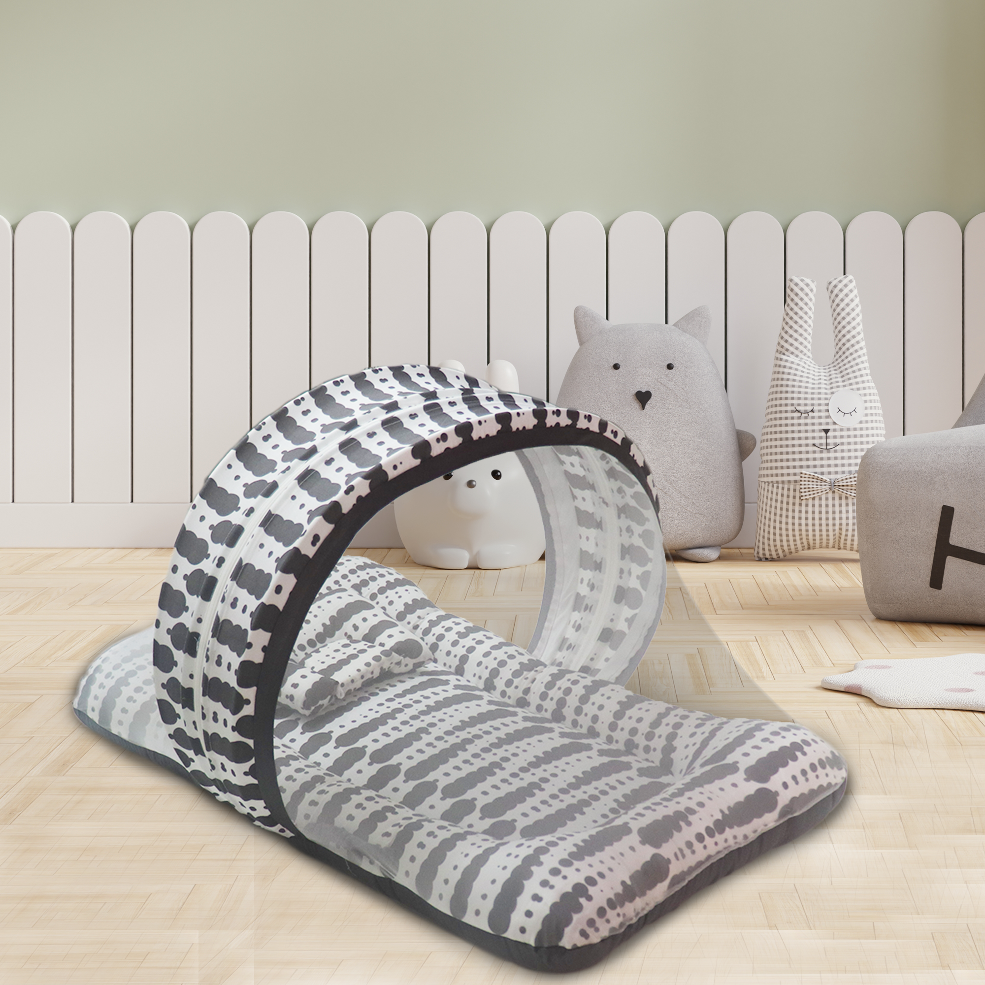 McClouds -  Kradyl Kroft Bassinet Style Mosquito Net Bedding for Infants