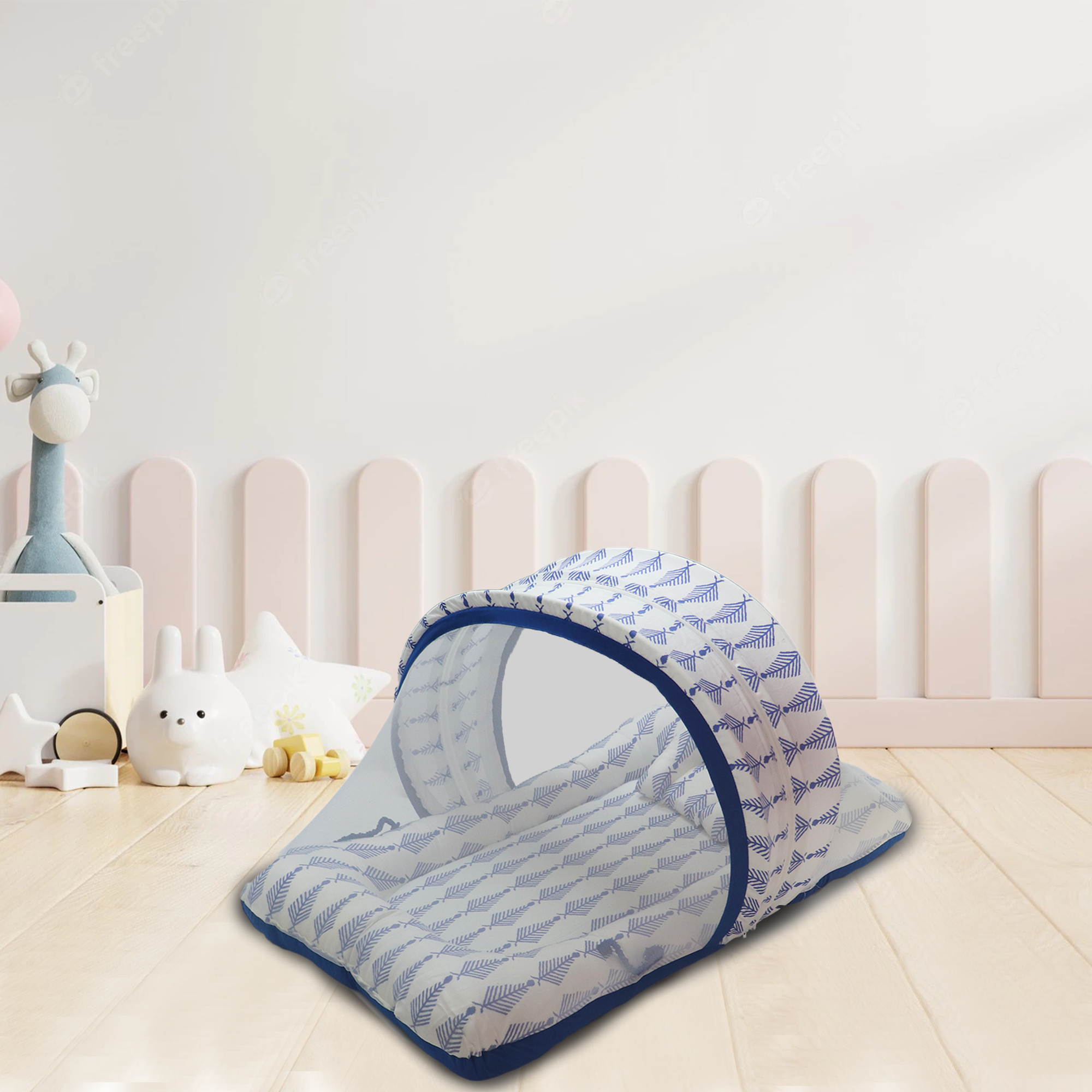 Alpine -  Kradyl Kroft Bassinet Style Mosquito Net Bedding for Infants