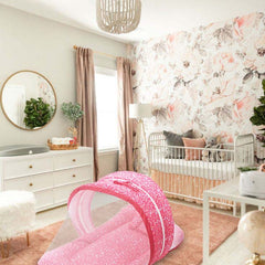 Einstein Pink -  Kradyl Kroft Bassinet Style Mosquito Net Bedding for Infants