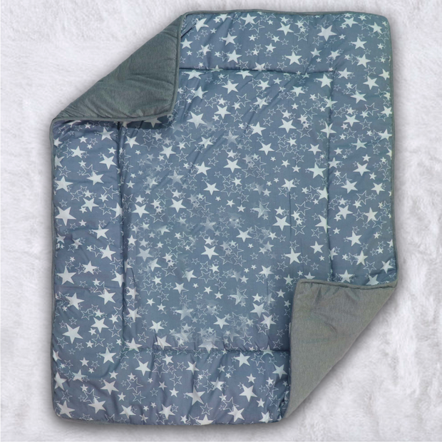 Born Star Grey - Baby Quilt | Baby Blanket