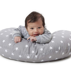 Grey Star-Baby Feeding Pillow | Nursing Pillow | Breastfeeding Pillow