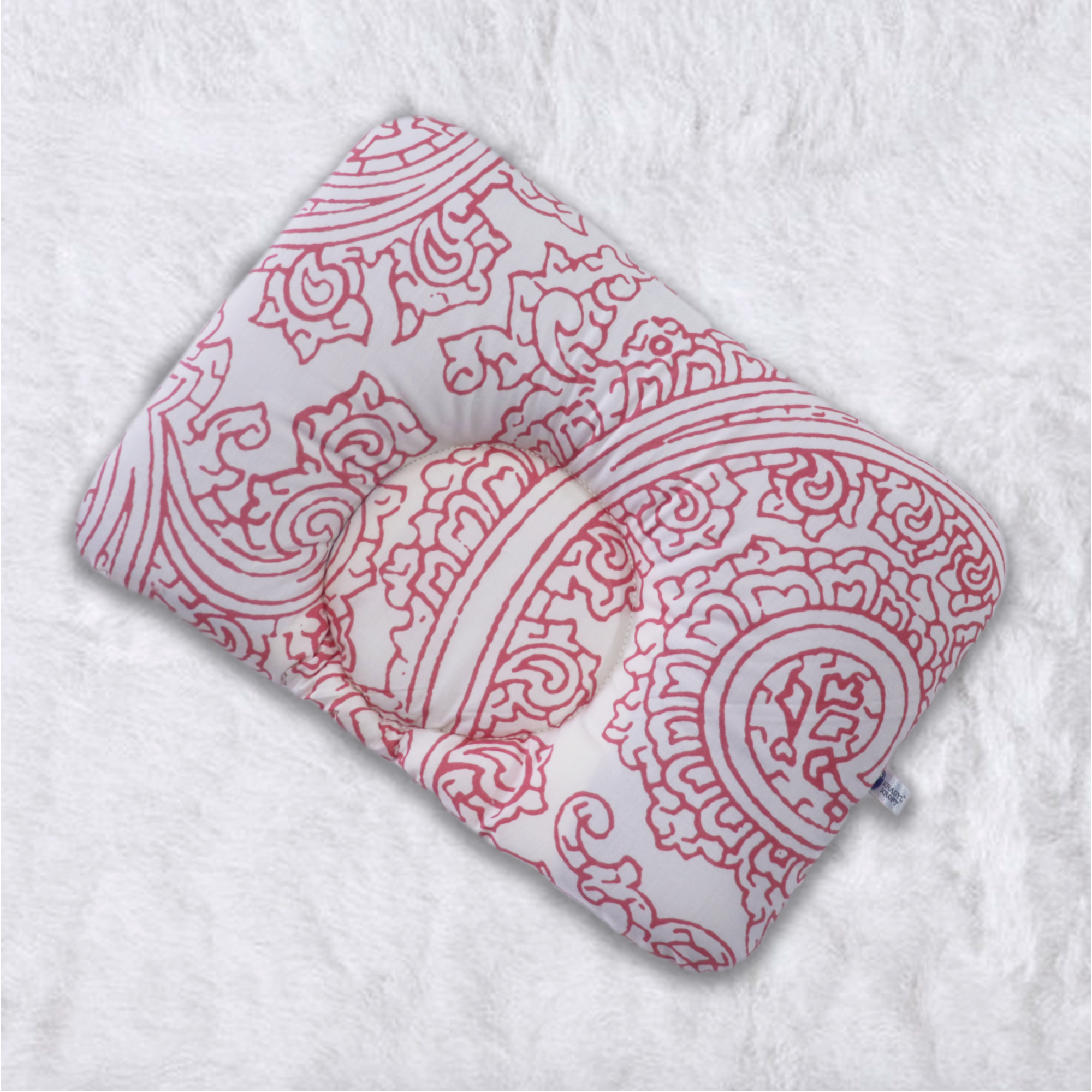 Pink Flower New Born Pillow | Baby Pillow | Head Shaping Pillow