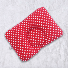 Red Polka New Born Pillow | Baby Pillow | Head Shaping Pillow