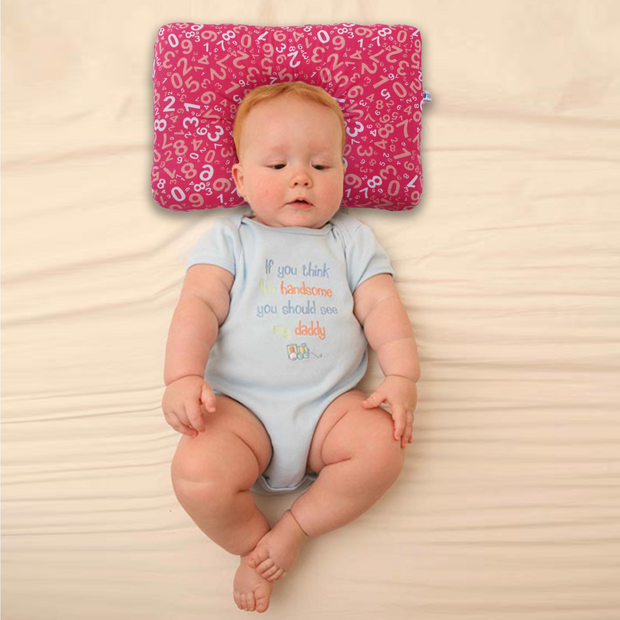 Einstein Pink New Born Pillow | Baby Pillow | Head Shaping Pillow