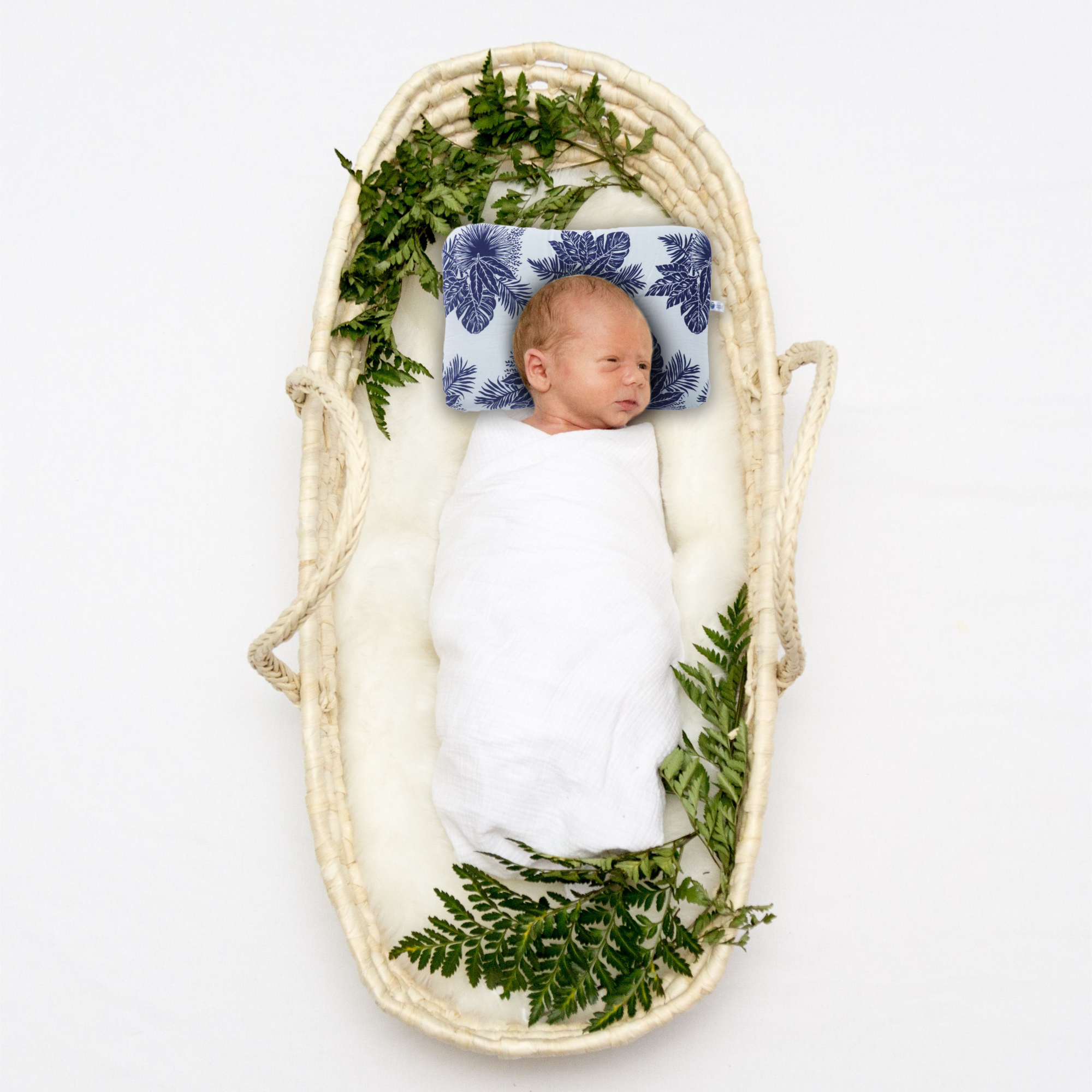 Neutral New Born Pillow | Baby Pillow | Head Shaping Pillow