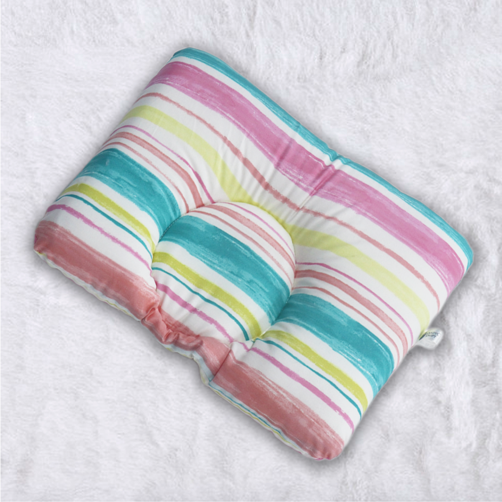 Brush Stroke New Born Pillow | Baby Pillow | Head Shaping Pillow