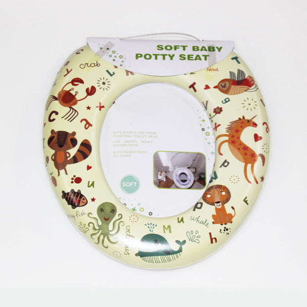 Cushioned Potty Seat - Unicorn Print