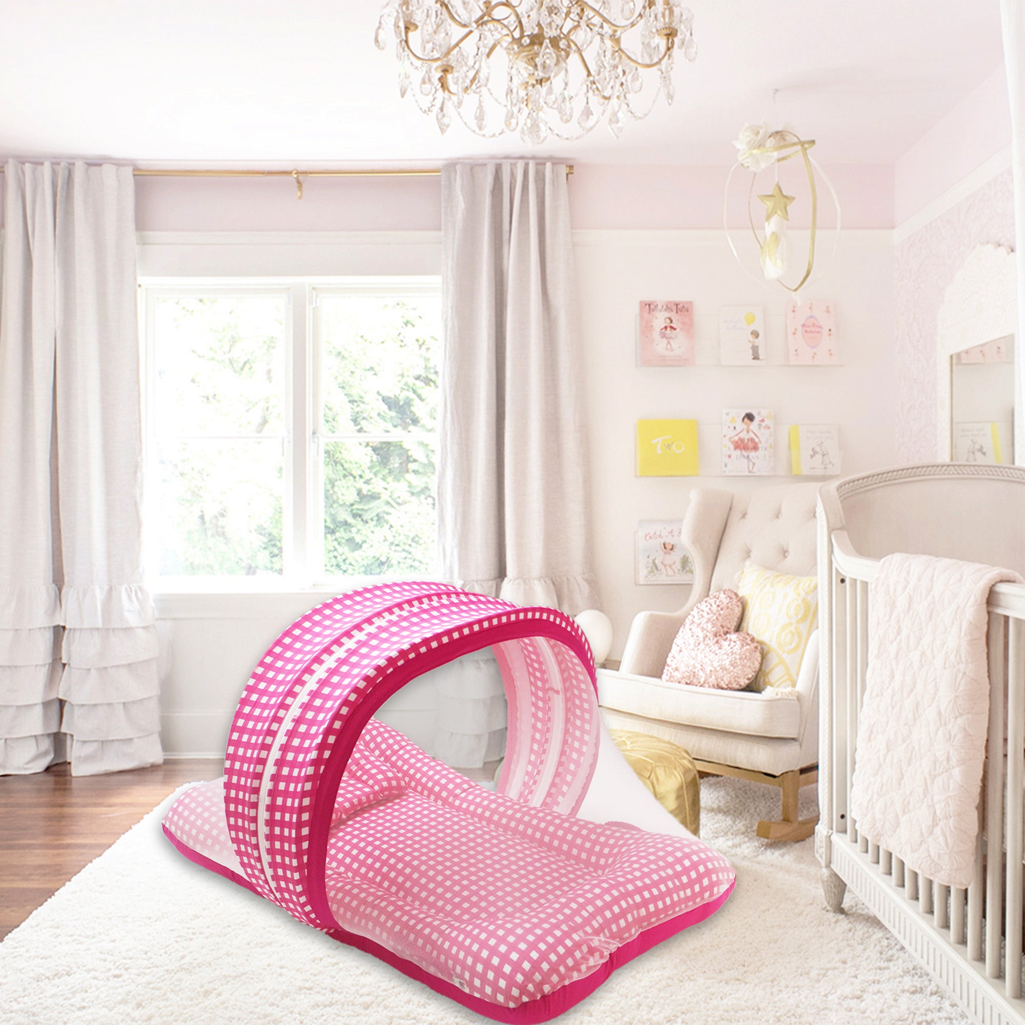 SoSmart -  Kradyl Kroft Bassinet Style Mosquito Net Bedding for Infants