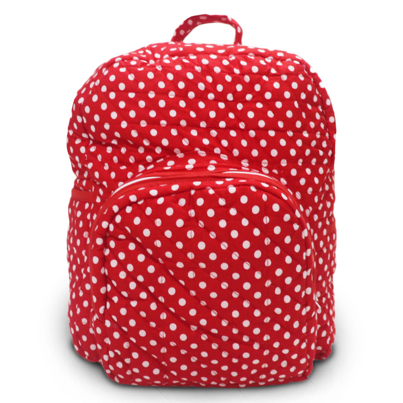 Red Polka Cloth Diaper Bag for Baby