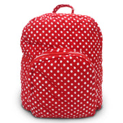 Red Polka Cloth Diaper Bag for Baby