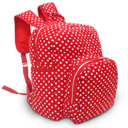 Red Polka Cloth Diaper Bag for Baby