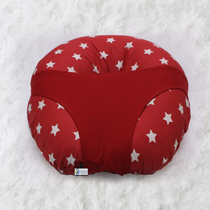 Red Star-Baby Feeding Pillow | Nursing Pillow | Breastfeeding Pillow
