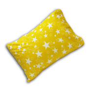 Born Star Yellow Toddler Pillows with 100% Cotton Removable cover - 20 X 15 Inches | Children Pillows