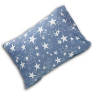 Born Star Grey Toddler Pillows with 100% Cotton Removable cover - 20 X 15 Inches | Children Pillows