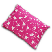 Born Star Fuschia Toddler Pillows with 100% Cotton Removable cover - 20 X 15 Inches | Children Pillows