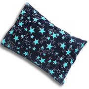 Born Star Navy Toddler Pillows with 100% Cotton Removable cover - 20 X 15 Inches | Children Pillows