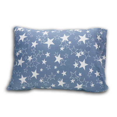 Born Star Grey Toddler Pillows with 100% Cotton Removable cover - 20 X 15 Inches | Children Pillows