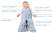 100% Cotton Jersey Sleep Sacks for Babies