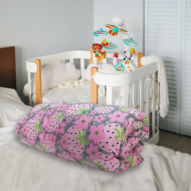 Very Berry - Baby Quilt | Baby Blanket